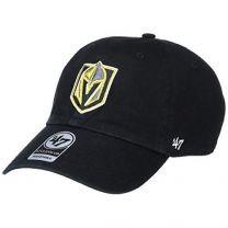 '47 NHL Las Vegas Golden Knights Clean Up Adjustable Hat, One Size, Black