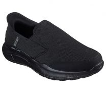 Skechers Men's Equalizer 5.0 Drayze Hands Free Slip-in Sneaker,Black/Black,9 Wide