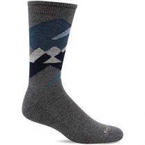 Sockwell Men's Alpine Glow Crew Essential Comfort Socks Charcoal - LD62M-850