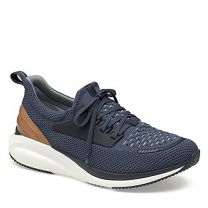 Johnston & Murphy Men's XC4® TR1-Sport Hybrid Shoe Navy Knit/Full Grain - 25-6599