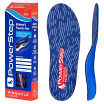 PowerStep Pinnacle Plus Met Neutral Arch Supporting Insoles - 5009-01