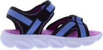 Skechers Unisex Kids' Hypno-Flash - Splash Zooms Sandal Black/Blue - 20215L-BKBL