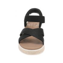 Skechers BOBS Women's,SUN RAY - BRIGHT TAKE HANDS FREE SLIP-INS,BLK,9 M US