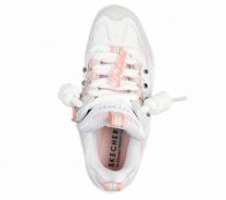 Skechers Woman D'Lites XL - Wave Crest Sneaker Shoe 185320 Color White/Pink US Size 7