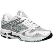 Mizuno Women's Wave Alchemy 5 (sz. 06.5, Grey/Mint/Charcoal : Width - B - Medium)