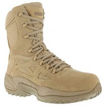 Reebok Women's Stealth 8" Lace-Up Side-Zip Work Boot Composite Toe - Rb894