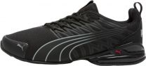 PUMA - Mens Voltaic Evo Wide Shoes, Color Black/for All Time Red/Stormy Slate, Size:
