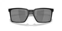 Oakley OO9483 Exchange Sun Rectangular Sunglasses, Satin Black/Prizm Black, 56 mm