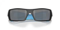 Oakley Men's OO9014 Gascan Rectangular Sunglasses, Matte Black/Prizm Black Polarized, 60 mm