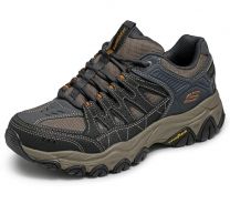 Skechers Men's After Burn M.Fit 2.0 Mens Outdoor Shoe Charcoal/Gold - 237608-CCGD