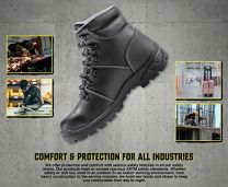 Avenger Work Boots Builder ST Black 8.5 EE - Wide