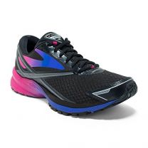Brooks Women's Launch 4 Running Shoe Black/Purple Blue - 120234-066