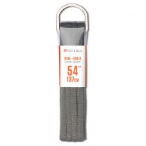 Sof Sole Varsity Oval Shoe Laces - 54 - Gray
