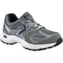 Converse Shoes: Men's Gray and Silver Cross Training Athletic Shoes C1496