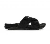 Strive Zoey Women’s Orthotic Slippers with Arch Support, Warm Indoor Slippers with EVA Rubber Grip Sole Black II Size 6