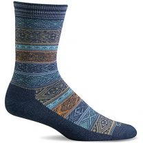 Sockwell Women's Boho Crew Essential Comfort Socks Denim - LD150W-650