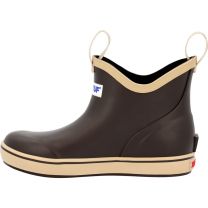 Xtratuf Kids Ankle Deck Boot, Brown, Big Kid Size 2