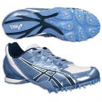 ASICS Women's Hyper-Rocketgirl 3 Running Cleats White/Navy/Blue - GY754-0150
