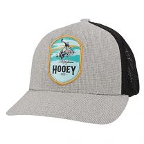 HOOEY Men?s Cheyenne Six Panel Flexfit Fitted Mesh Back Hat