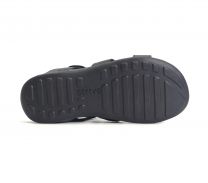 Strive Biarritz Women’s Orthotic Adjustable Walking Sandals with Arch Support, Leather Comfort Sandals for Everyday Wear, Black II, Size 11
