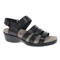 Propet Women's Ainsley Sandal Black Leather - WSX213LBLK