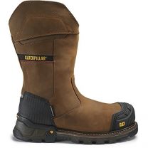 Caterpillar Excavator XL Pull On Waterproof Composite Toe Work Boot 's / -