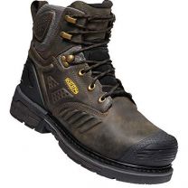 KEEN Utility Men's Philadelphia 6" 400g Insulated Waterproof Carbon-Fiber Toe Work Boot Cascade Brown/Black - 1022108