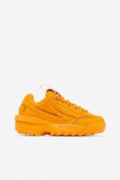 FILA Women's Disruptor II Sneaker Radiant Yellow/Burnt Orange/Radiant Yellow - 5XM01803-800