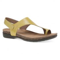Dansko Women's Reece Sandal Lemonade Leather - 6024475300