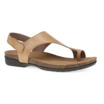 Dansko Women's Reece Sandal Honey Distressed - 6024585300