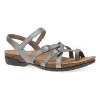 Dansko Women's Roslyn Sandal Antique Silver - 6029825300