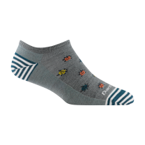 Darn Tough Women's Lucky Lady No Show Lightweight Lifestyle Sock Seafoam - 6074-SEAFOAM