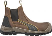 PUMA Men's Tanami CTX Mid Soft Toe EH Waterproof Work Boot Brown/Orange - 630935