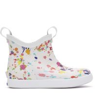 Xtratuf Little Kids Ankle Deck Boot, Paint Splatter, Size 7(M)