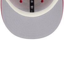 New Era Men's Scarlet San Francisco 49ers 2024 Sideline Statement 9FIFTY Snapback Hat