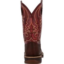 Durango® Rebel™ Ultra-Lite Western Boot, Coffee And Sangria Red, Size 10.5(M)