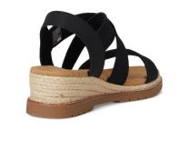 Skechers Women's Desert CHILL-Uptown Haze Sandal, Black, 10