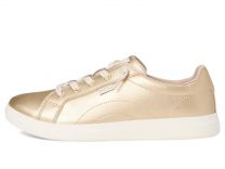 Skechers Women's BOBS D'VINE-Flashy Moment Sneaker, Gold, 8