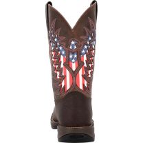 Durango® Rebel™ Ultra-Lite Western Boot, Bruin Brown And Americana, Size 13(M)