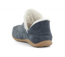 Strive Geneva Women’s Orthotic Slippers with Arch Support, Cozy Faux Fur Lined House Shoes, Indoor Slippers for Women, Charcoal, Size 6