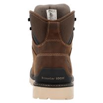 Georgia Boot Carbon Flex Wedge Waterproof Work Boot, Brown, Size 10.5(W)