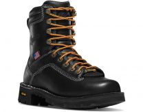 Danner Women's Quarry USA 7" Waterproof Black Work Boot