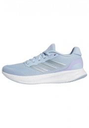 Adidas Women's Run Falcon 5 Neutral Road Running Shoe Clear Sky/Magic Grey Metallic/Black - JQ9403