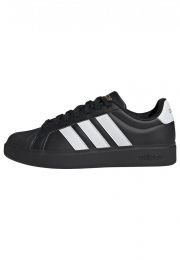 Adidas Women's Streetalk Sneaker Core Black/Core White/Gold Metallic - JR4700