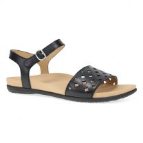 Dansko Women's Jodie Sandal Black Calf - 6224100200
