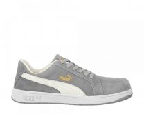PUMA Safety Men's Iconic Low Composite Toe SD Work Shoes Grey Suede - 640035