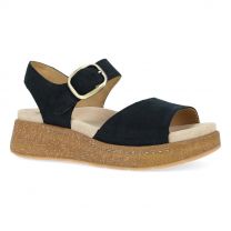 Dansko Women's Bianca Sandal Black Burnished Suede - 7011100300