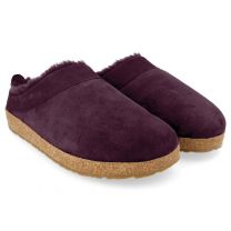 HAFLINGER Women's Snowbird Clog Slipper Mauve - 713015-5