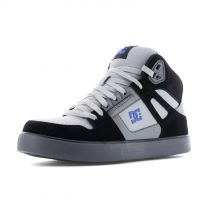 DCSW Men's DC Work Crew Pure High-Top Composite Toe ESD - Black Gray and Blue