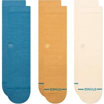 Stance Unisex Icon 3 Pack Cream Large